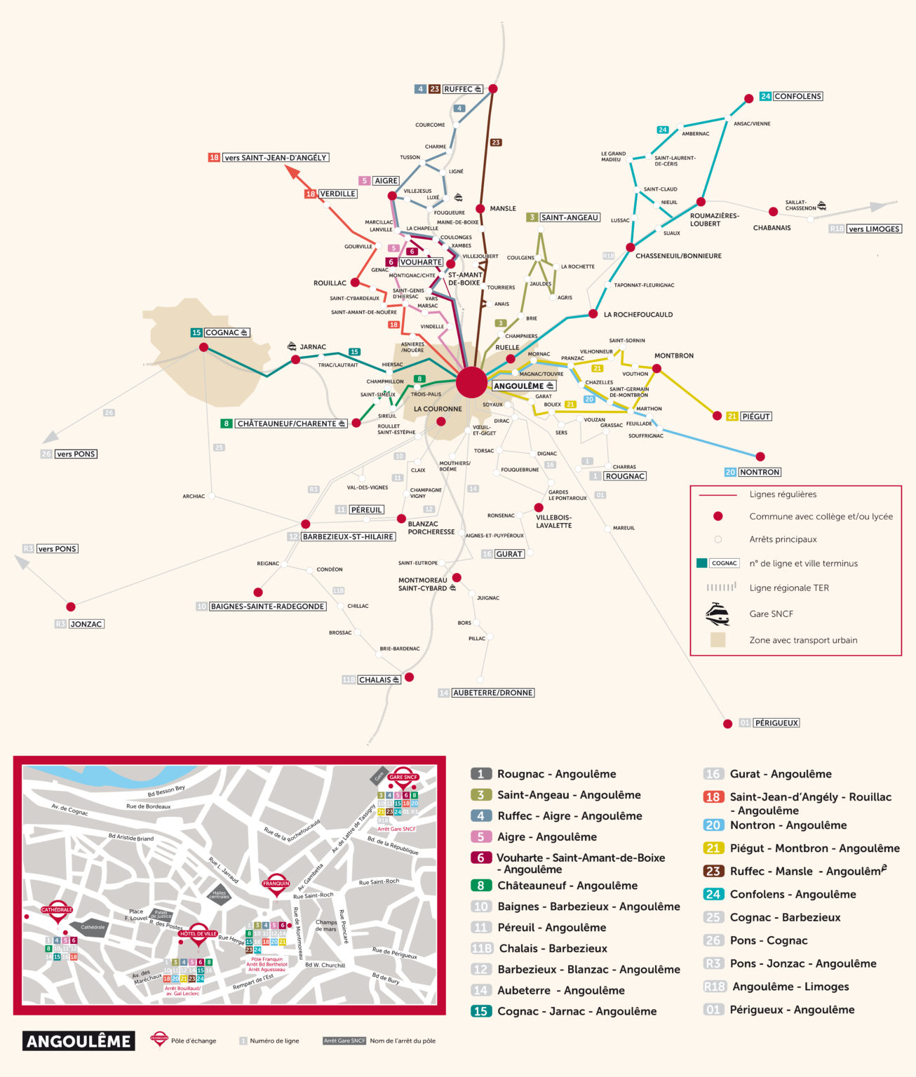 Horaire Bus Ligne 24 Angouleme Confolens 2022